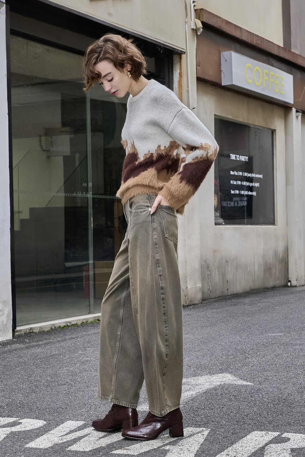 Pantalon Envar Taupe / Mink / Vison
