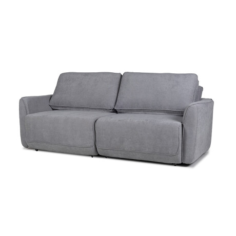 Sofá Cama Ravena - Tela Microfibra 9250 (Grafito)