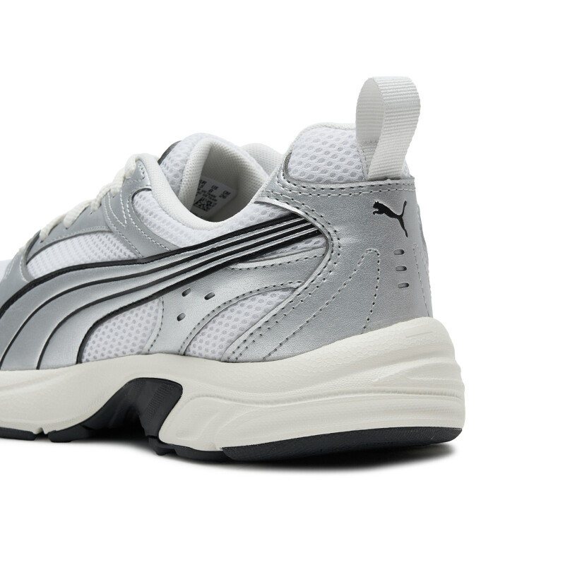 Championes Puma Milenio Tech LT Hombre 406791 01 Blanco-plata