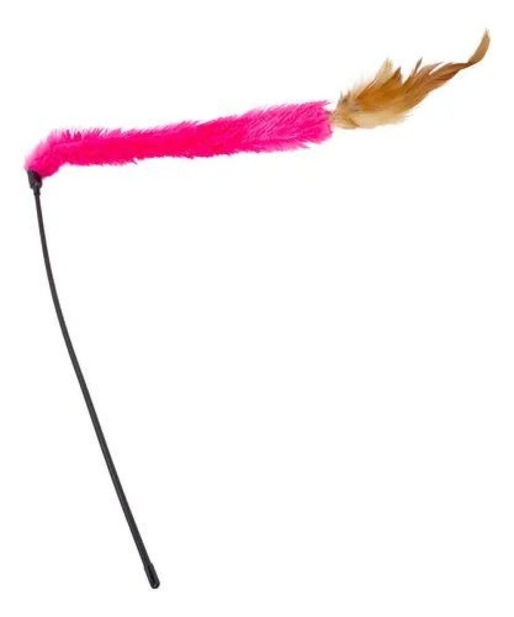 ALTAIR JUGUETE PARA GATO CAPA PELUCHE Y PLUMAS 