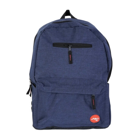 Mochila de lona azul Mochila de lona azul