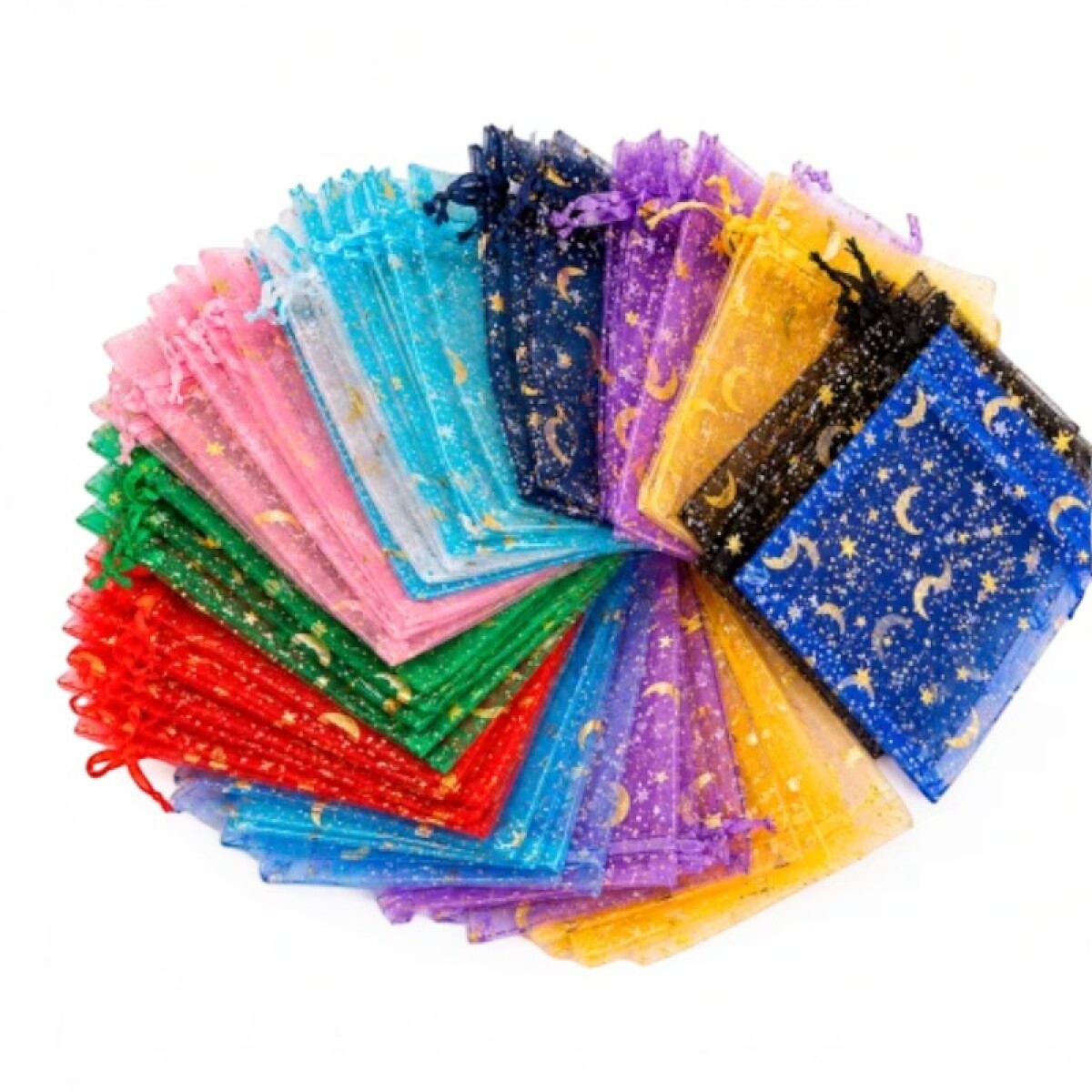 Pack Bolsas Organza Surtida 10 Unidades 