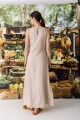 VESTIDO MANGO Beige