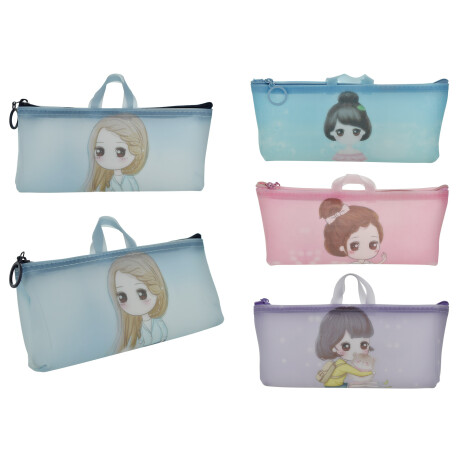CARTUCHERA PVC INFANTIL DE NIÑA CON DIBUJO GODDESS 21522 Q144 CARTUCHERA PVC INFANTIL DE NIÑA CON DIBUJO GODDESS 21522 Q144