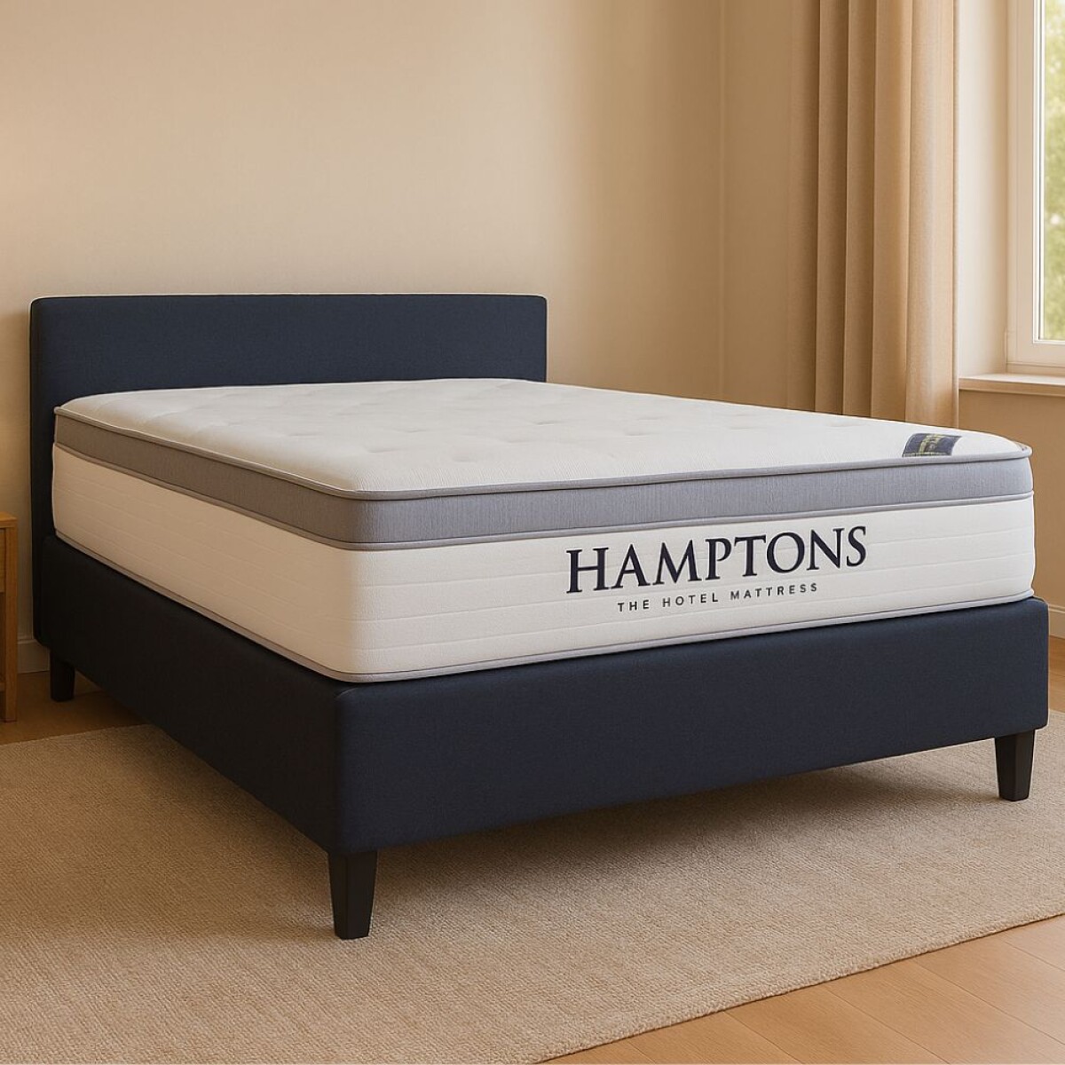 Sommier Plaza Y Media Hamptons Hybrid Rhodium 