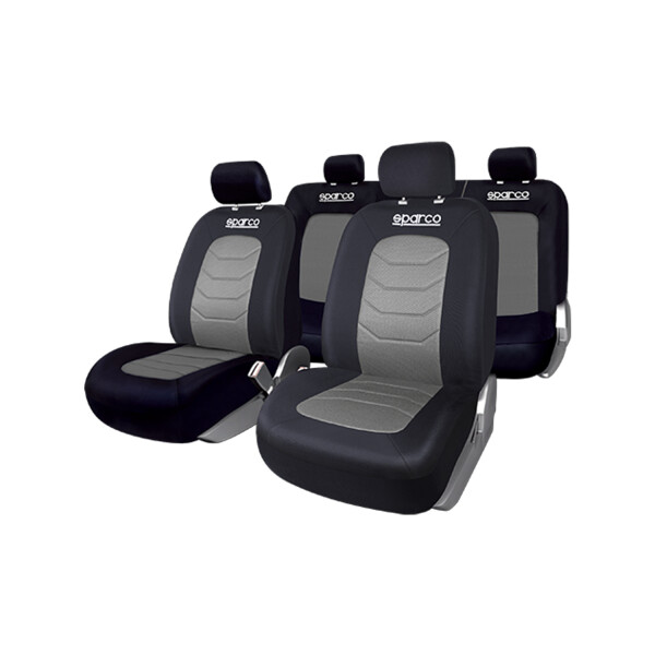 Cubreasientos Funda Auto Sparco Universales Tela Gris Cubreasientos Funda Auto Sparco Universales Tela Gris