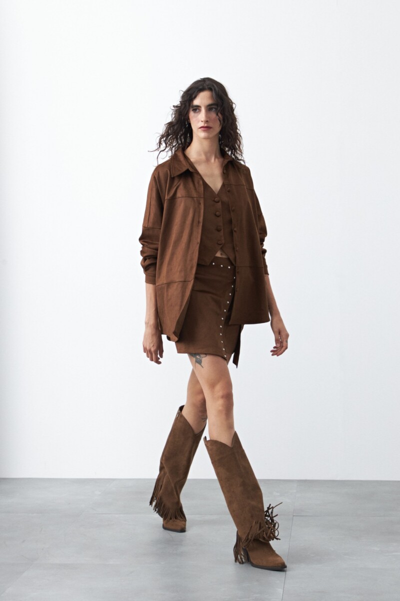 CHALECO ERINE Marron