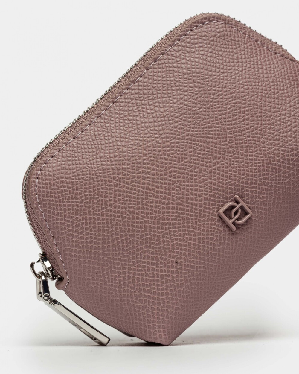 Monedero Rio En Efecto Cuero Rose