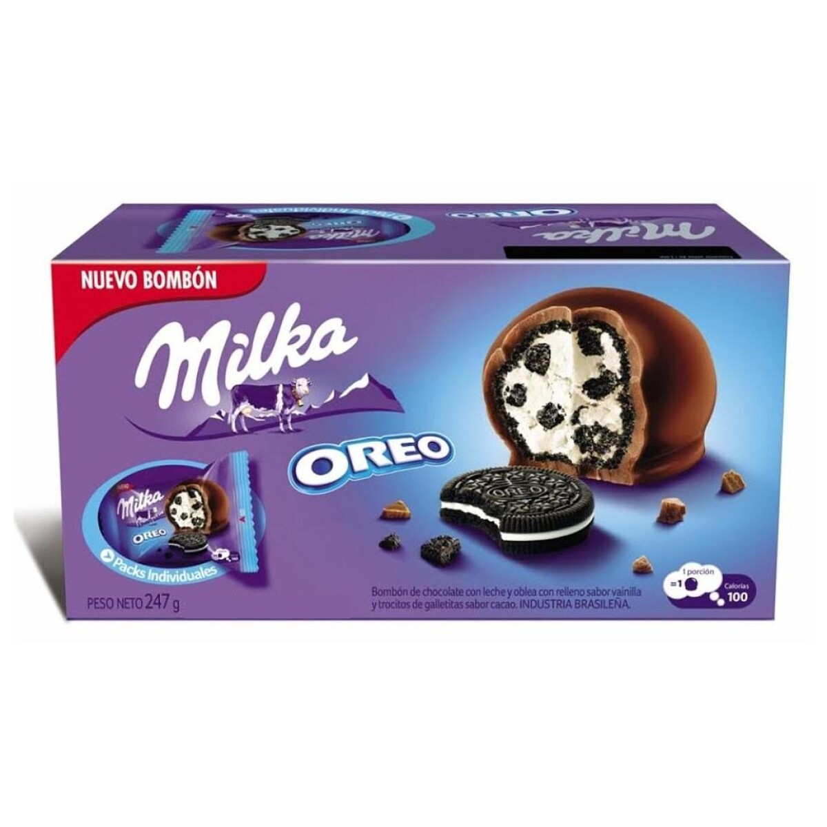 Bombones Milka Oreo 247 Grs. 