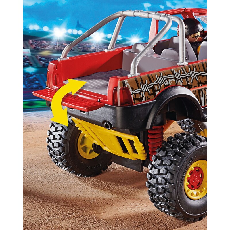 Juguete Playmobil Stunt Show camioneta Bull Monster Truck 57 piezas Juguete Playmobil Stunt Show camioneta Bull Monster Truck 57 piezas