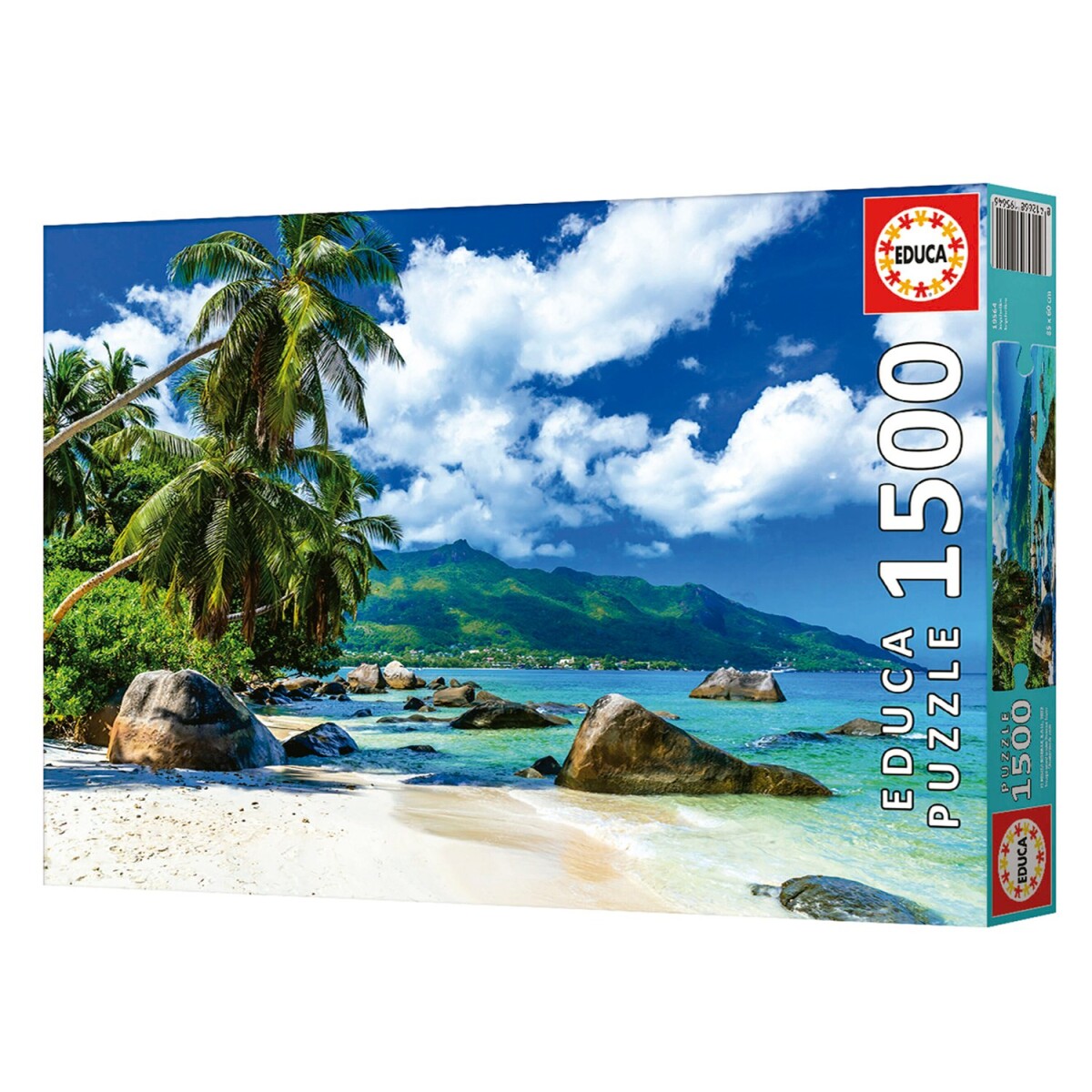 Puzzle Educa Islas Seychelles Paisaje Playa 1500 Piezas 