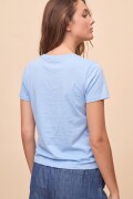 REMERA VACATION Celeste