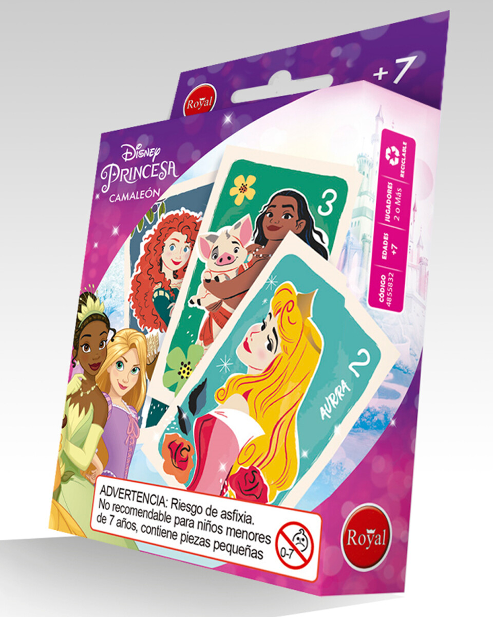 Juego de cartas Camaleón Pocket Princesas Royal 