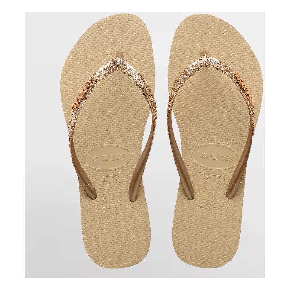 Sandalias Havaianas Slim Glitter Ii Mujer 