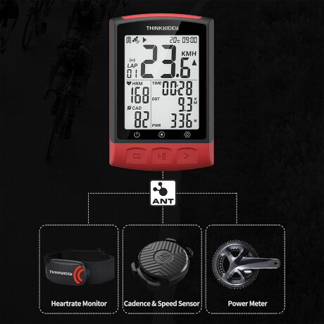 Ciclocomputador Thinkrider Bc108 Ipx7 Gps Bluetooth 001