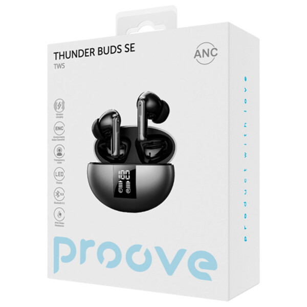 Auricular Proove Thunder Buds Se GRIS