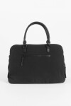 Briefcase para laptop con correa negro