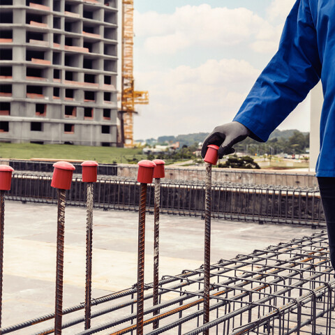 Protector plástico p/ extremo de varillas metálica -TRAMONTINA TN1560