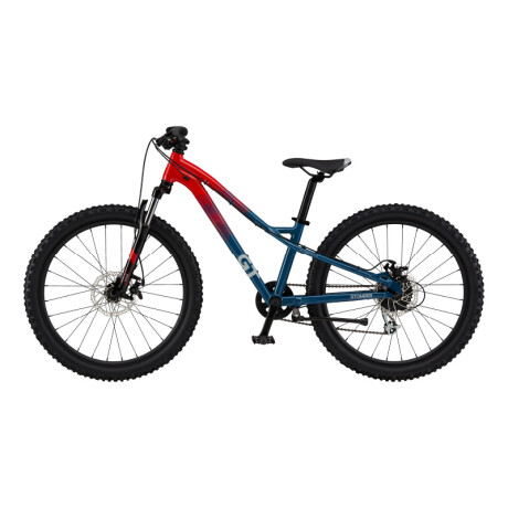 Bicicleta Montaña GT STOMPER HT ACE 24 Azul y Rojo