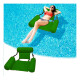 Silla Hamaca Inflable Piscina 100 X 120 Cm Verde