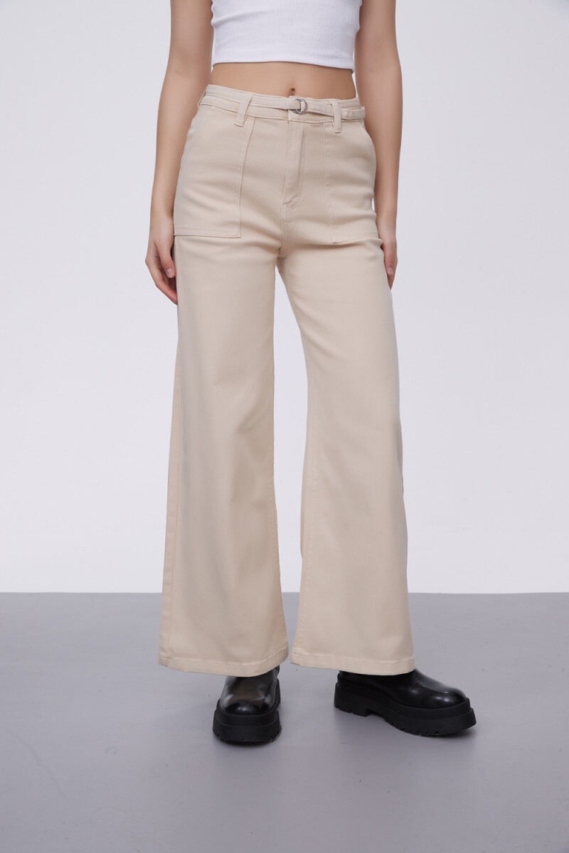 Pantalon Spitz - Beige Claro 