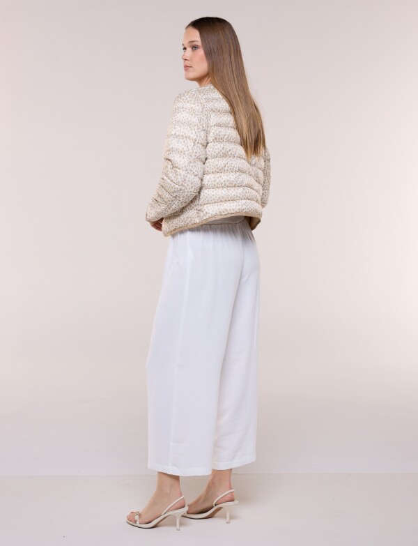 Campera Packable Reversible BEIGE