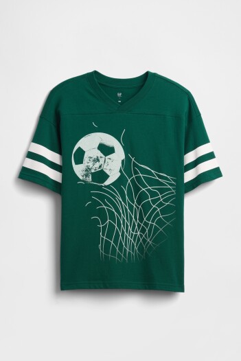 Remera Relaxed Niño Rain Forest 19-5232 Tc