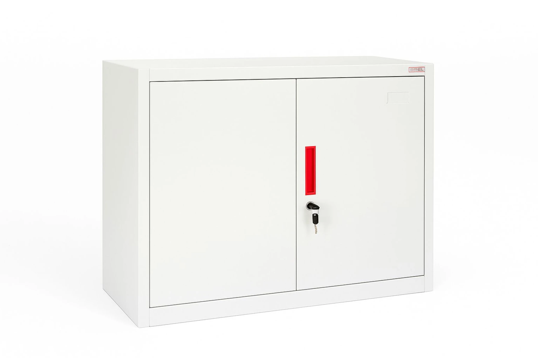 Armario Metalico Archivador Mediano Blanco 