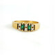 Anillo Oro 18K Con Esmeralda Y Brillantes Anillo Oro 18K Con Esmeralda Y Brillantes