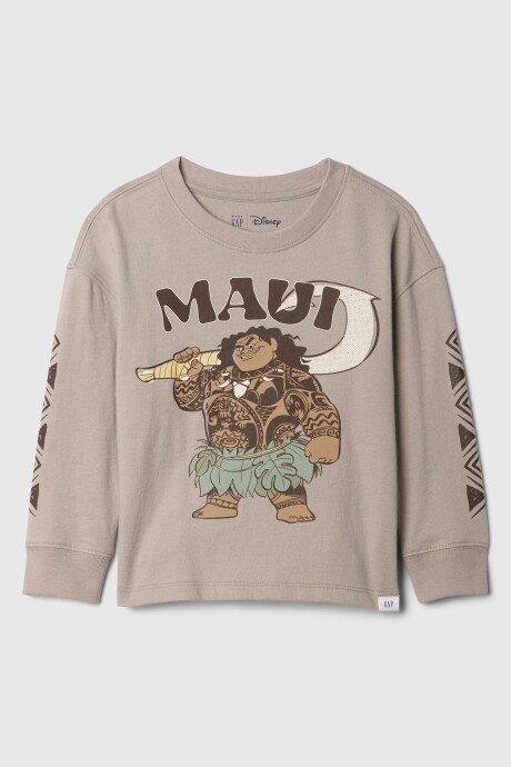 Remera Moana Manga Larga Toddler Niña Quail