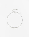 Collares Cortos Strass Collares Cortos, Strass Basics - Plateado Rodio