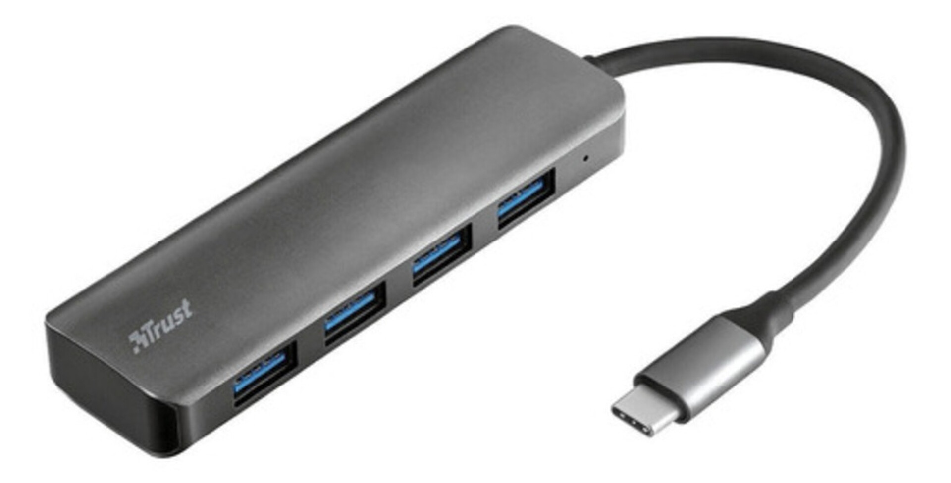 Hub Trust 3.2 Gen1 Con Conexión Usb-c A 4 Puertos Usb-a 