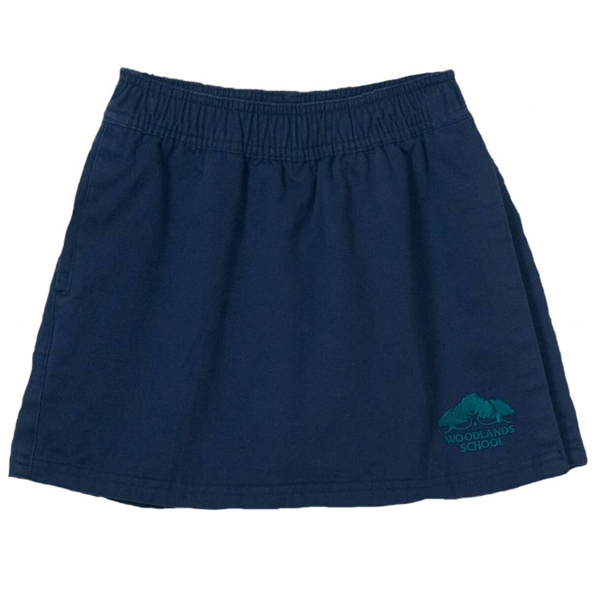 Short pollera Woodlands Navy