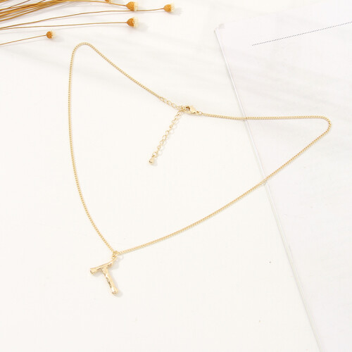 Collar Colgante Letra "t" Collar Colgante Letra "t"