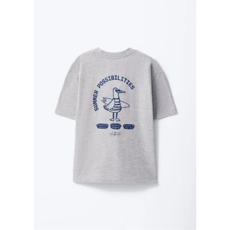 CAMISETA MM MASC AMARELO MEDIO