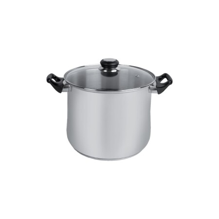 OLLA ACERO INOXIDABLE CUORI GIULIA 24CM 8LTS PLATEADO