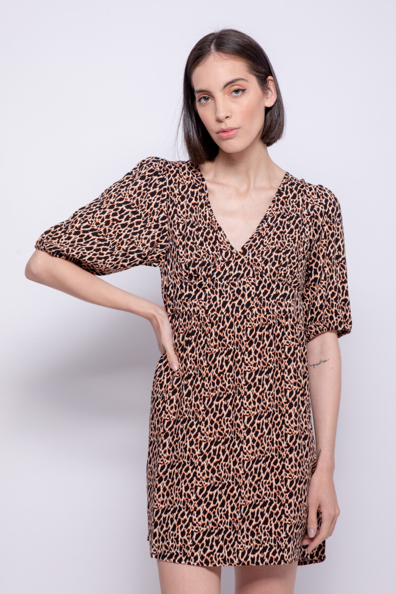 VESTIDO ROCCA Animal Print