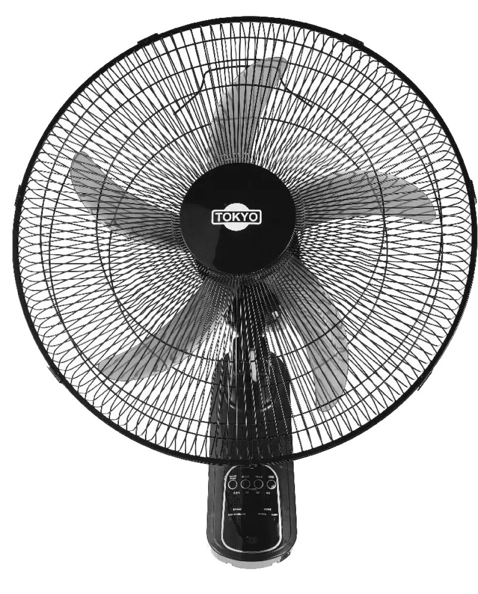 Ventilador de Pared Tokyo VETOP18 18" 5 Aspas - Ventilador de Pared Tokyo VETOP18 18" 5 Aspas - Id: 242631 