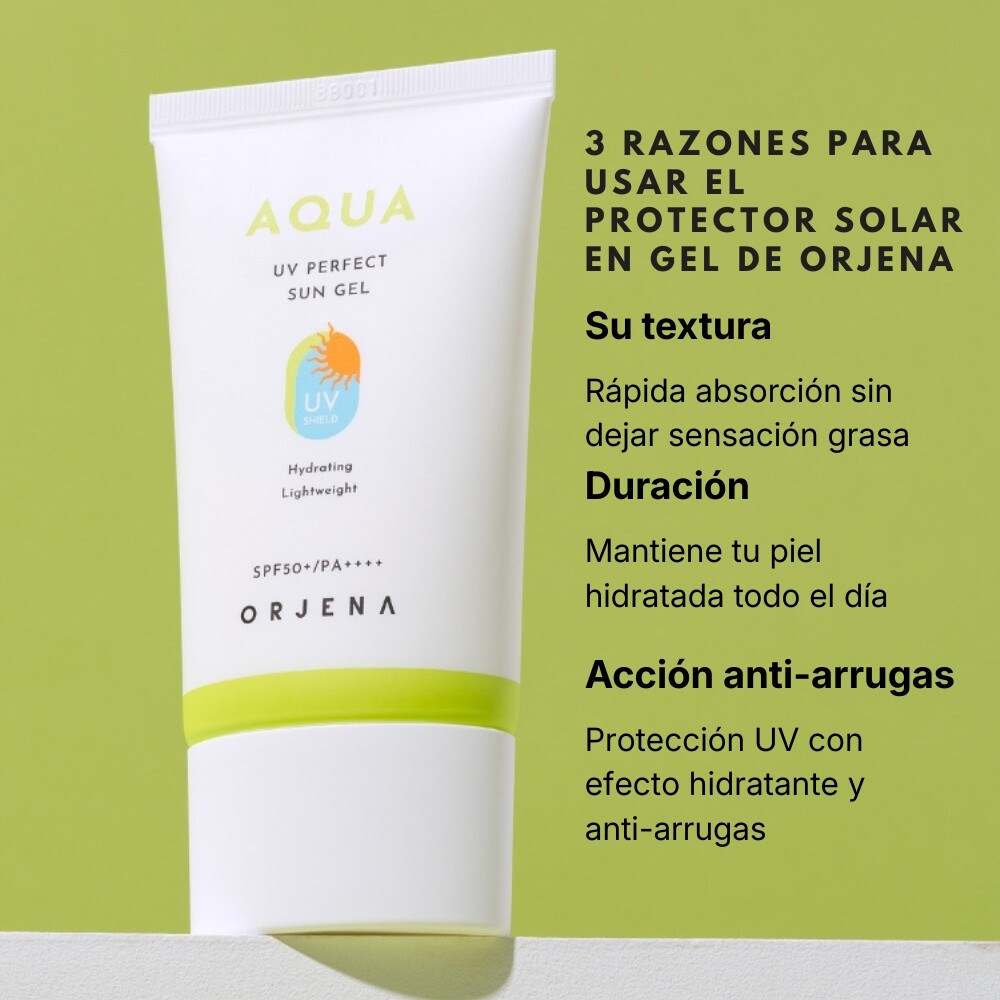 Gel Protector Solar ORJENA AQUA PERFECT SUN GEL SPF50+ PA++++ Gel Protector Solar ORJENA AQUA PERFECT SUN GEL SPF50+ PA++++