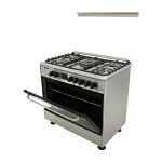Cocina Combinada Siam 5 Hornallas SI-CC90EV-M Acero inoxidable