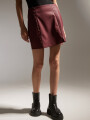 Falda Orietta Bordeaux Oscuro