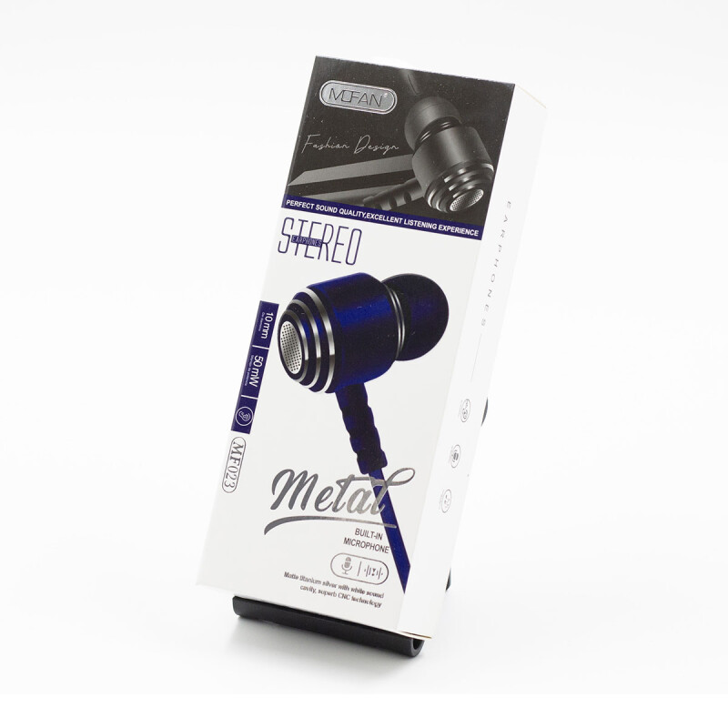 Auriculares con cable in ear MF023 azul Auriculares con cable in ear MF023 azul