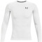 UA HG Armour Comp LS-WHT BLK-001