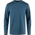 Polo Fjallraven Abisko Day Hike LS M Hombre Indigo Blue