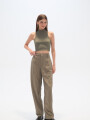 Pantalon Rilon Verde Oliva Claro