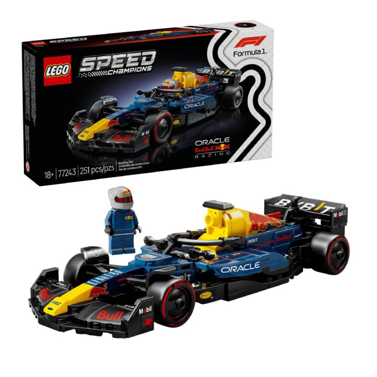 Lego Formula 1 77243 - Oracle Red Bull Racing - 251 piezas 
