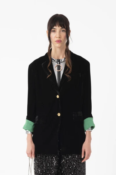 BLAZER DE FIT MODERNO Negro