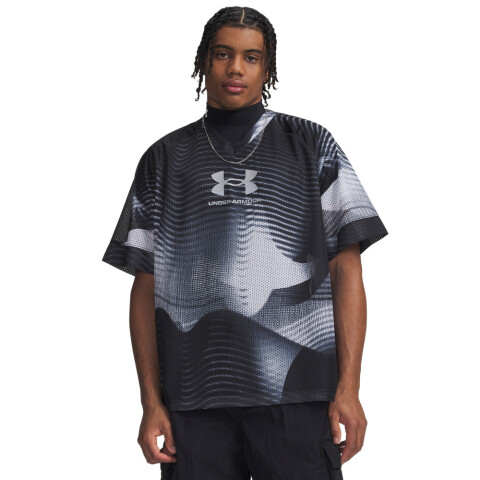 UA Icon Mesh Jersey-YLW BLK