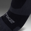 Medias Running Vectr Light Cushion No Show Compression Unisex Black/titanium