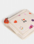 Monederos Monedero Estampado "tokyo" - Blanco Crudo